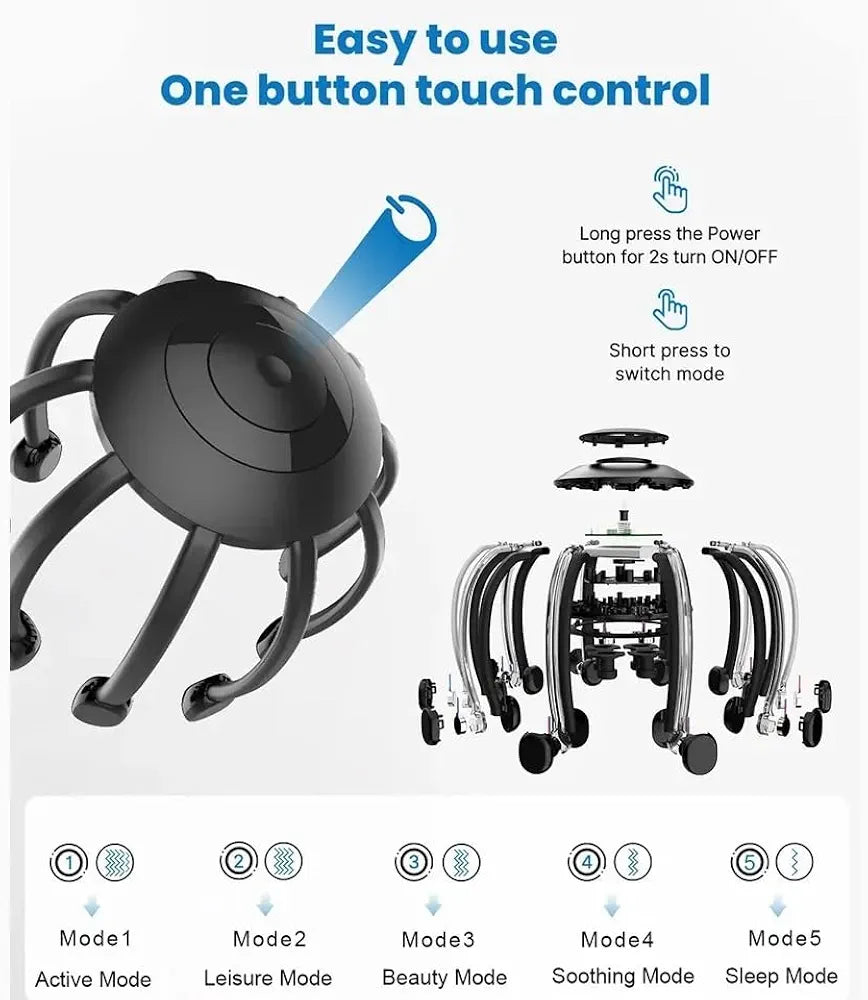360° Ultra Head Massager